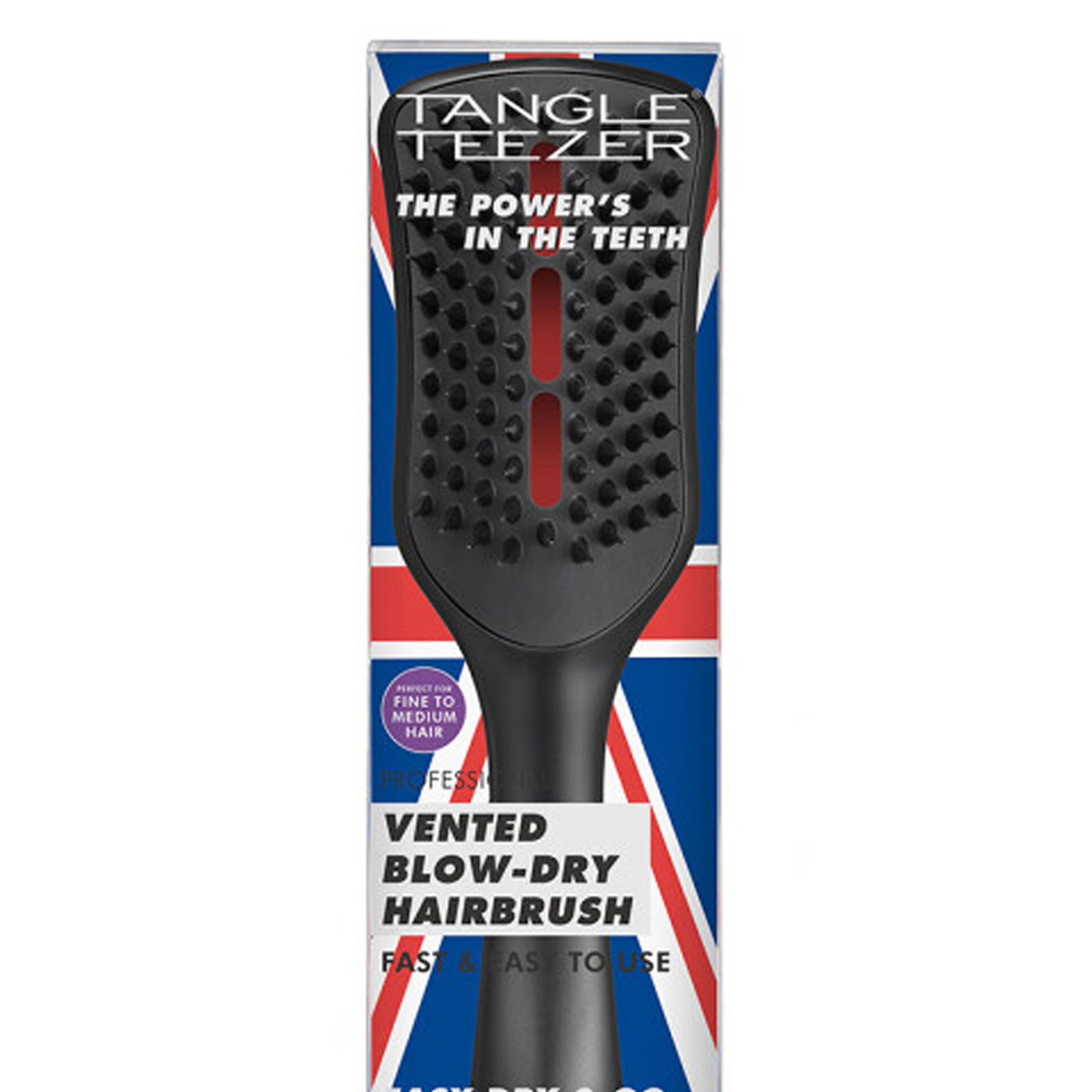 Tangle Teezer The Ultimate Blow Dry Large Jet Black Saç ve Fön Fırçası