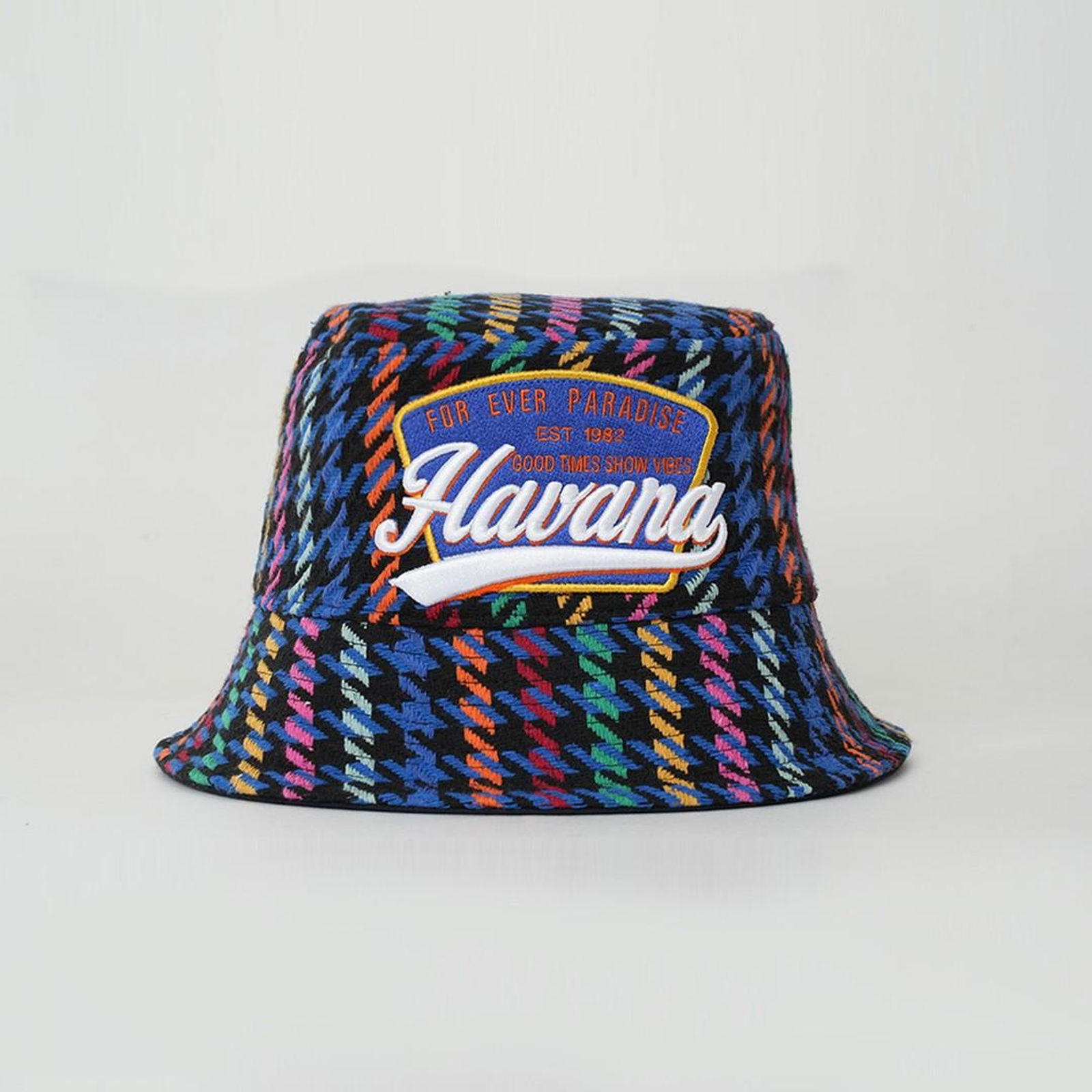 RustandRich Kadın Erkek İndigo Bucket Şapka-City's Collection-Havana