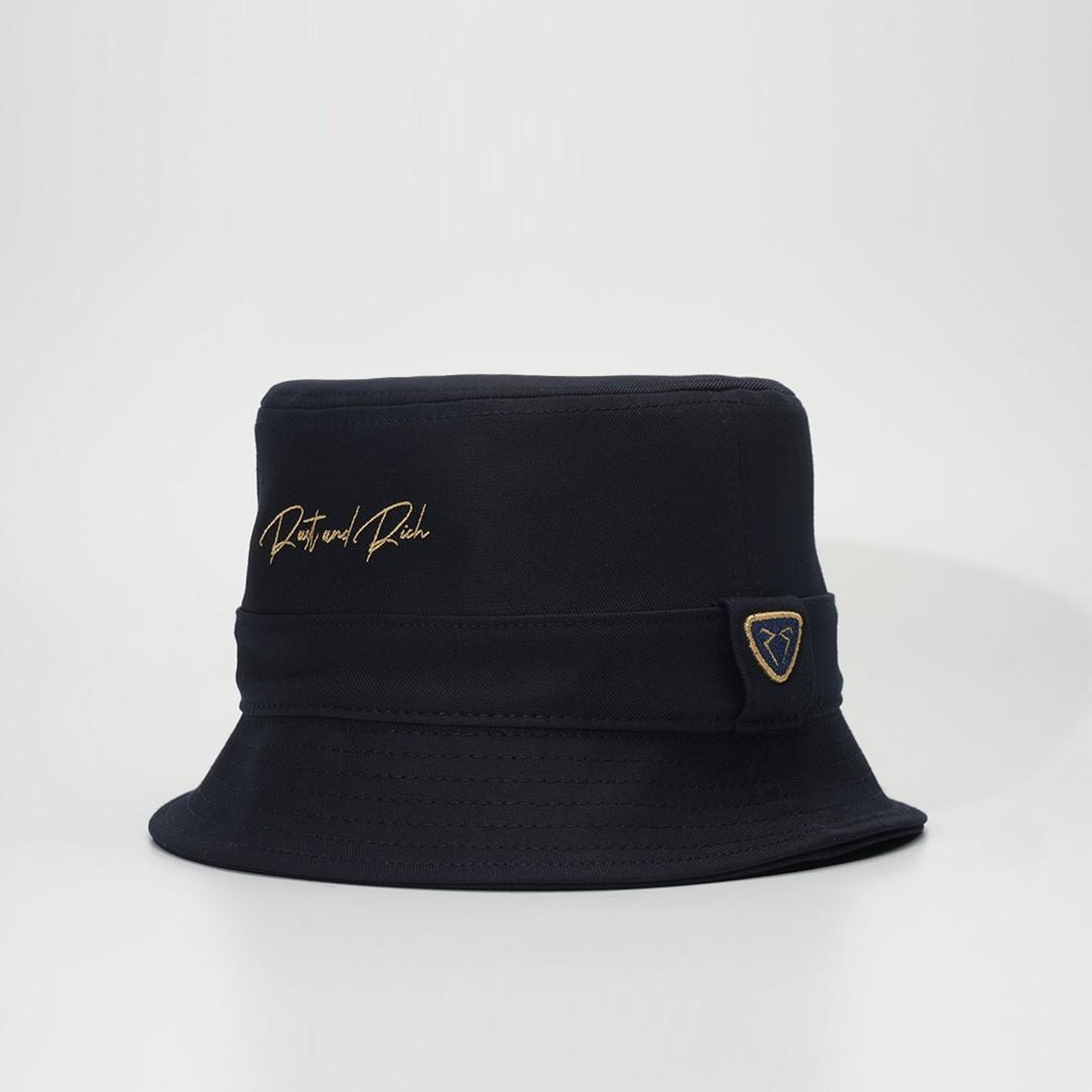RustandRich Kadın Erkek Lacivert Bucket Şapka-Timeless Collection-Basic