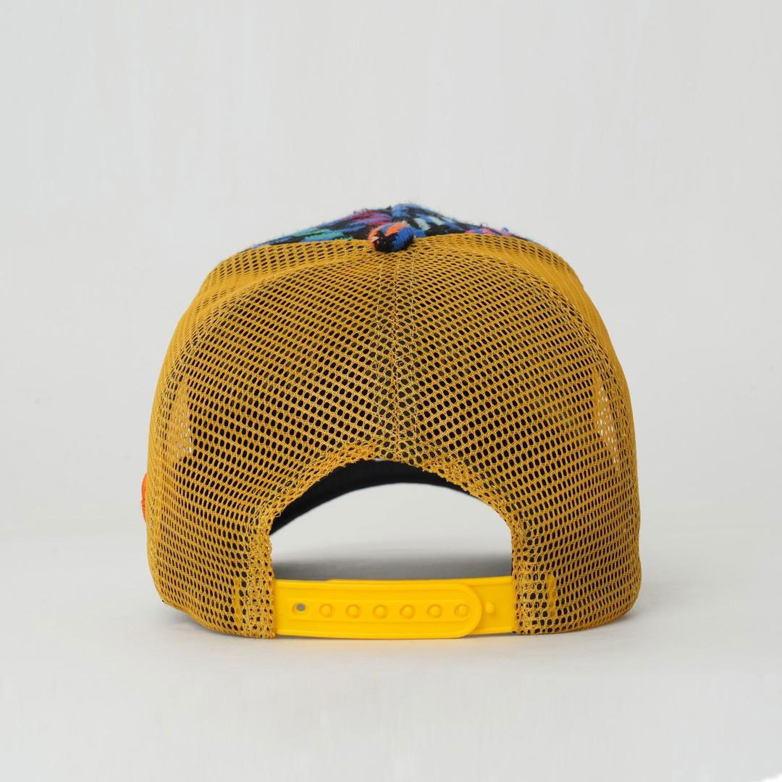 RustandRich Kadın Erkek Sarı Trucker Şapka-City's Collection-Havana