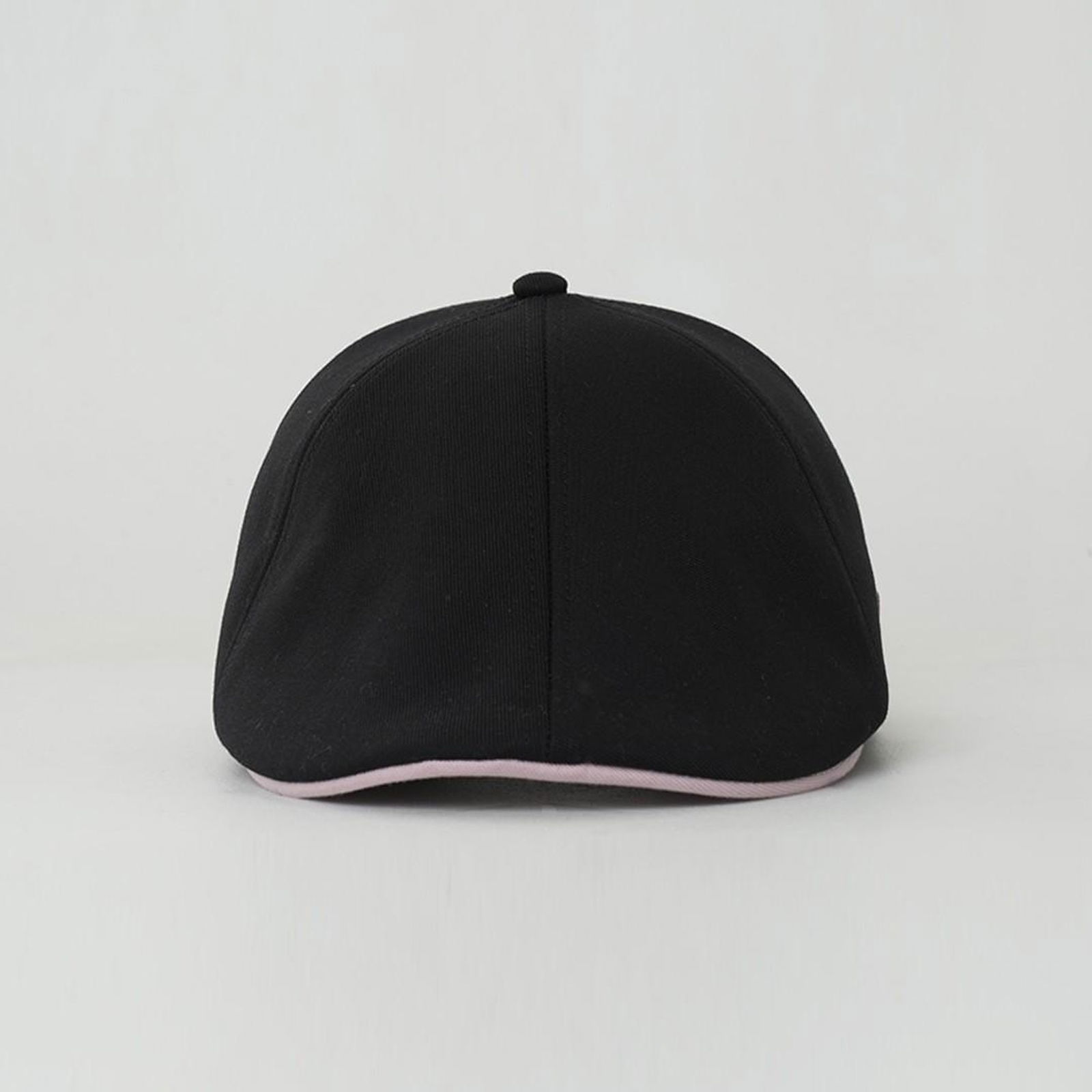 RustandRich Kadın Erkek Siyah Casket Şapka-Timeless Collection-Basic