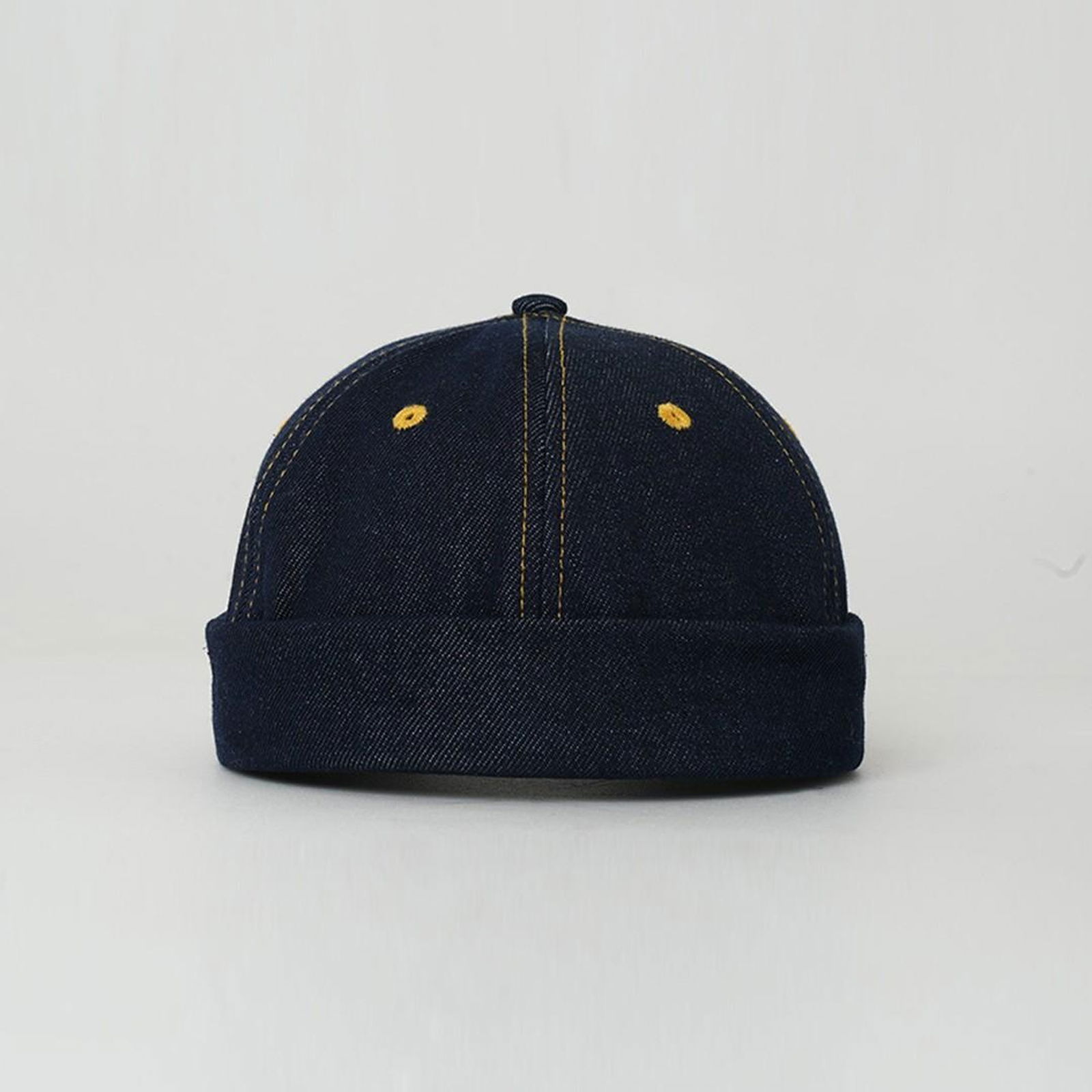 RustandRich Kadın Erkek Denim Docker Şapka-Urban Collection-Hands Off