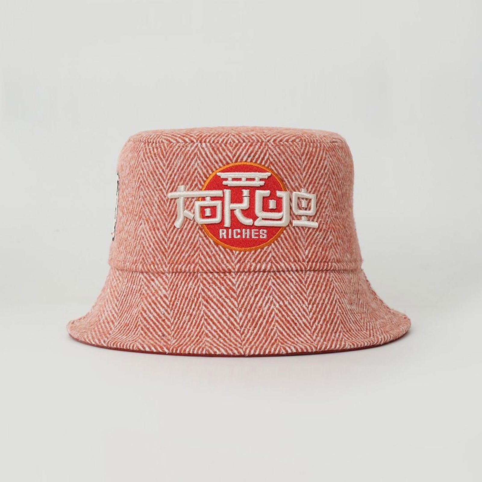 RustandRich Kadın Erkek Kiremit Bucket Şapka-City's Collection-Tokyo
