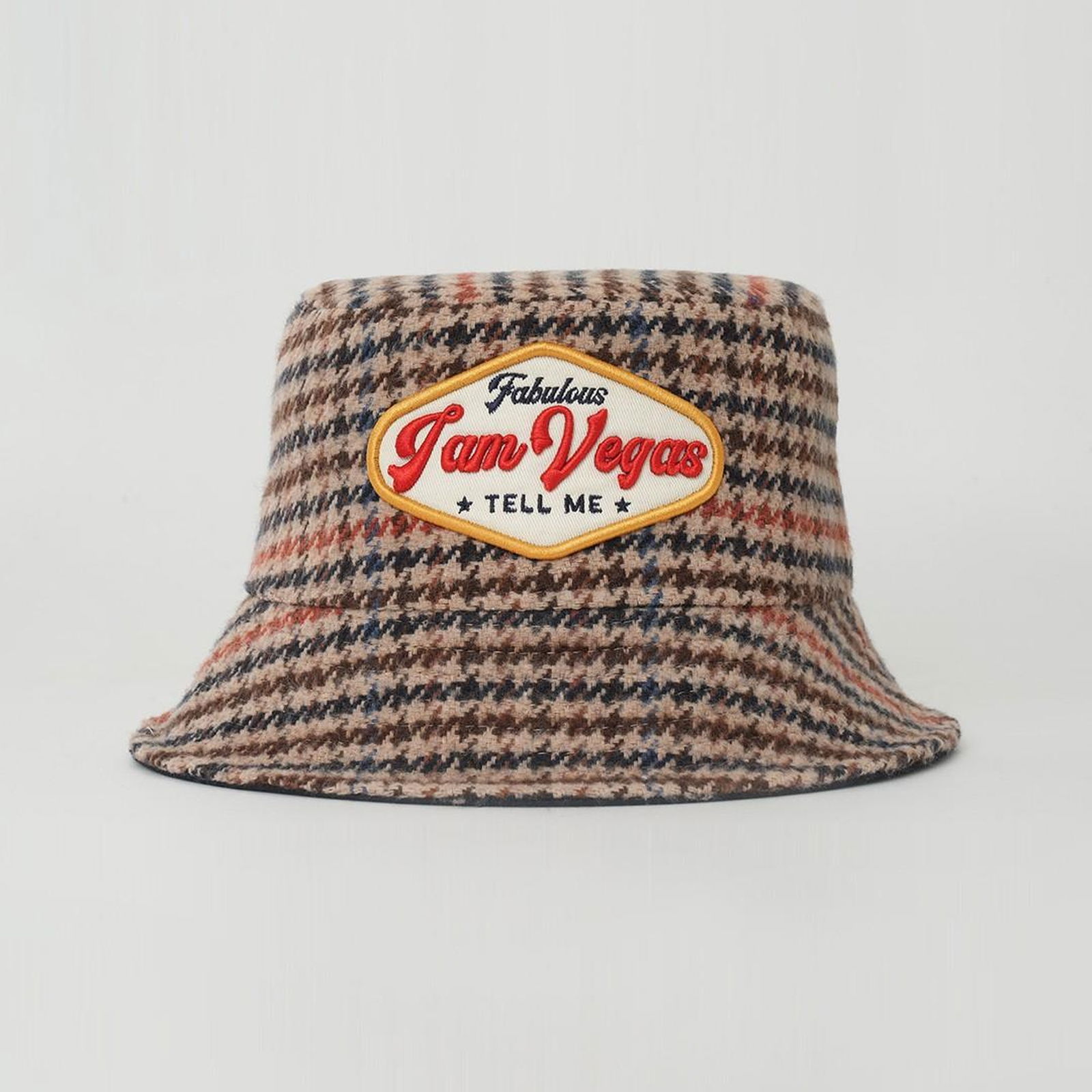 RustandRich Kadın Erkek Bej Bucket Şapka-City's Collection-Vegas