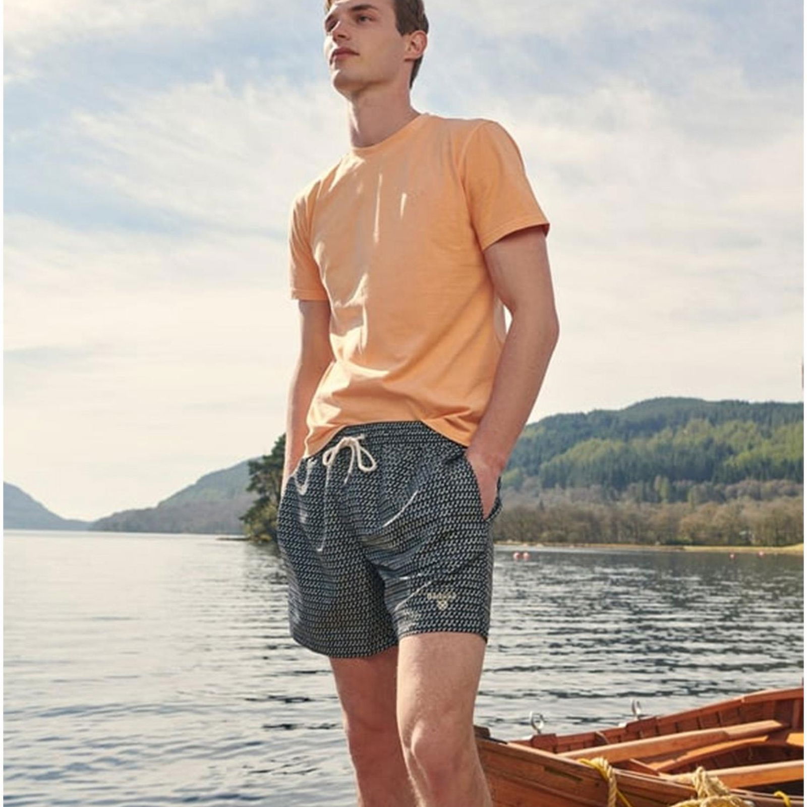 Barbour Diamond Geo Deniz Şortu