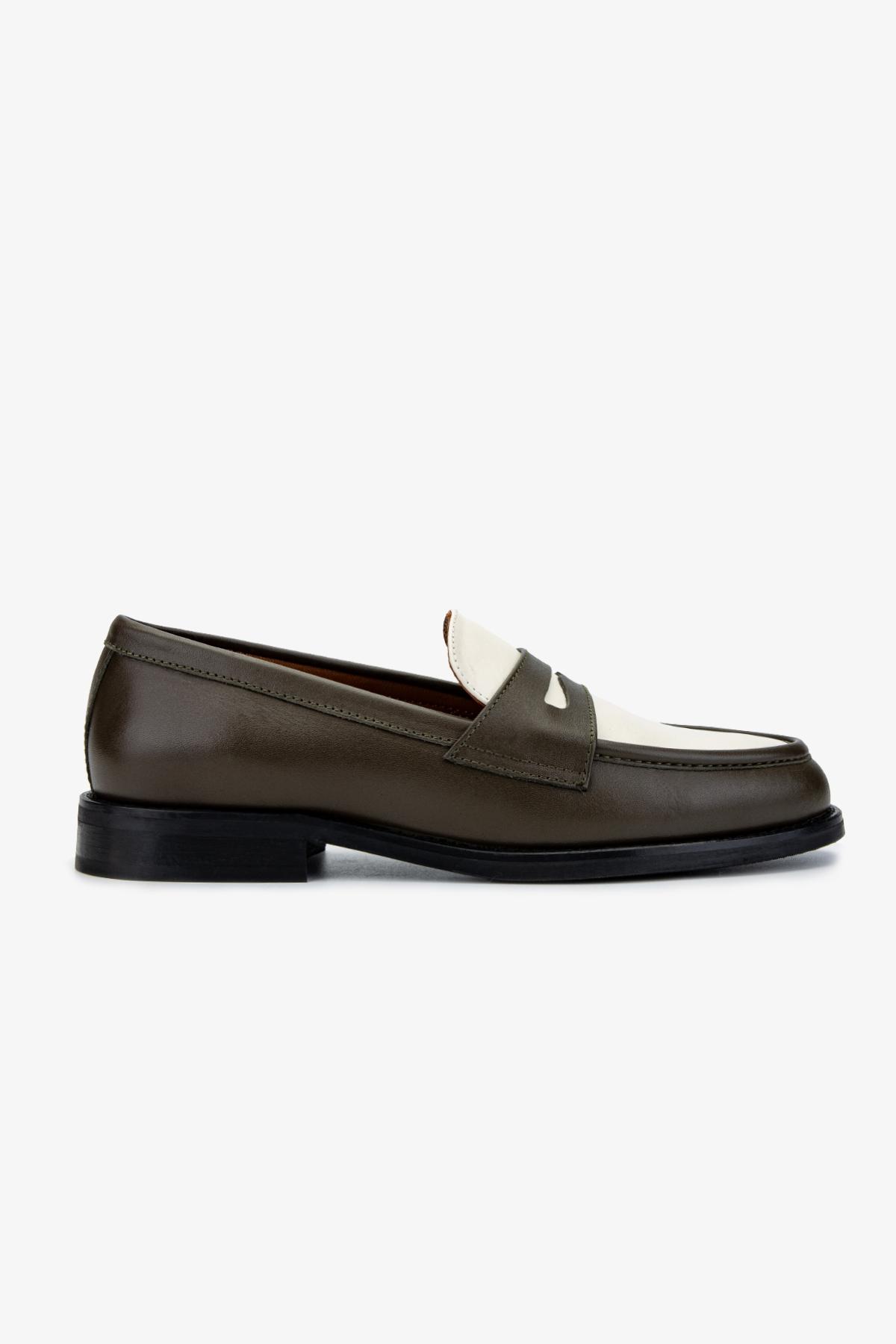 Valmenti Kadın Bej Loafer Ayakkabı