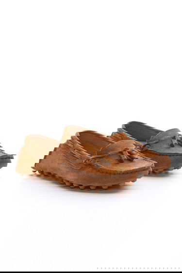  Valmenti Karen Kadın Taba Süet Hakiki Deri Loafer Ayakkabı