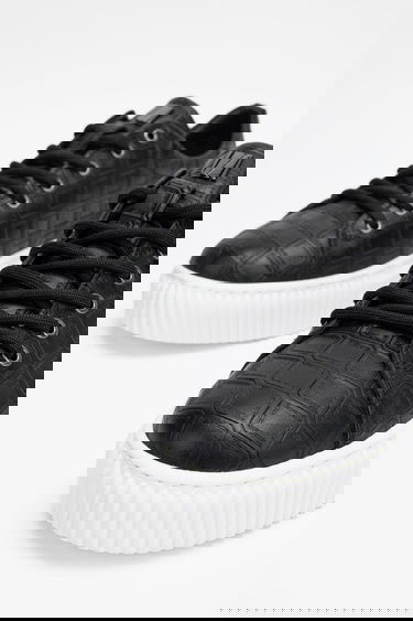  Valmenti Erkek Siyah Hakiki Deri Sneakers & Spor Ayakkabı