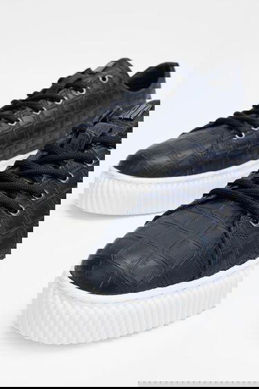  Valmenti Erkek Lacivert Hakiki Deri Sneakers & Spor Ayakkabı