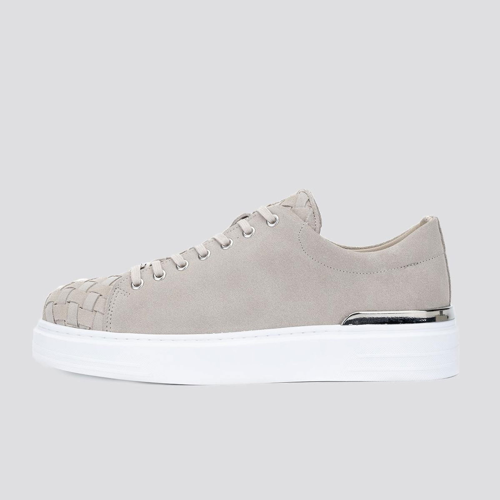 Valmenti Aletta Erkek Bej Süet Hakiki Deri Sneakers & Spor Ayakkabı