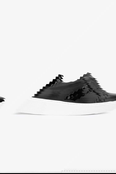  Valmenti Emma Erkek Siyah Rugan Hakiki Deri Sneakers & Spor Ayakkabı