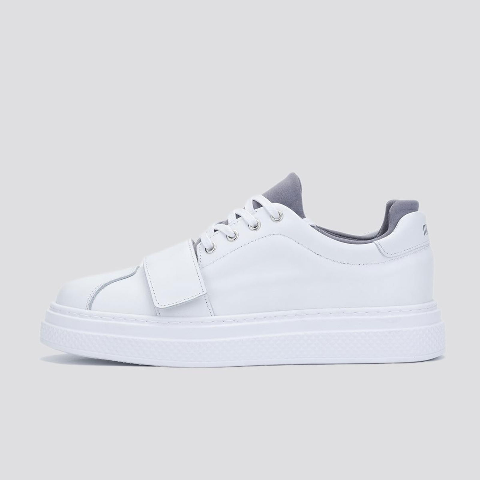 Valmenti Aegis Erkek Beyaz/gri Hakiki Deri Sneakers & Spor Ayakkabı
