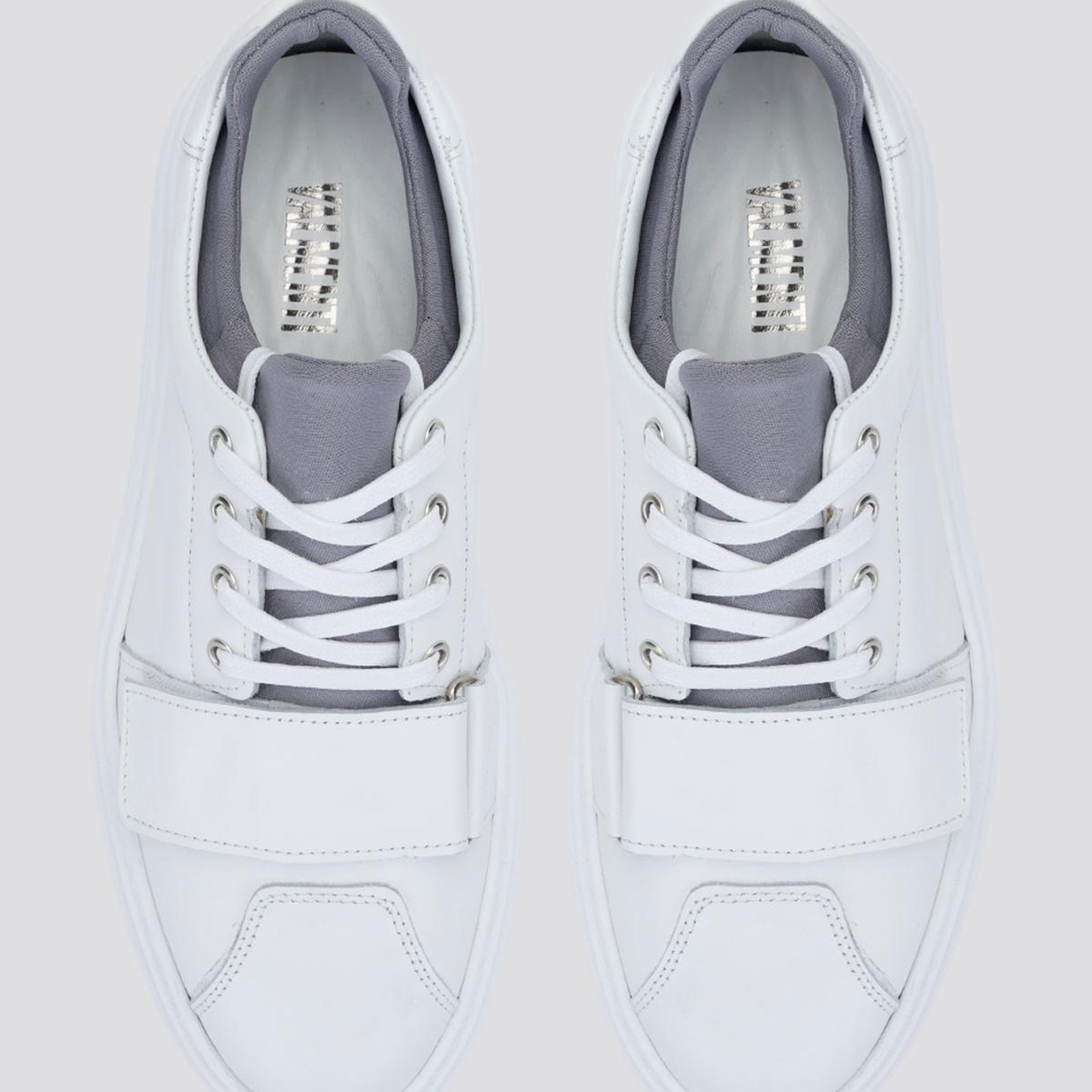 Valmenti Aegis Erkek Beyaz/gri Hakiki Deri Sneakers & Spor Ayakkabı