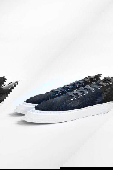  Valmenti Acrux Erkek Lacivert Süet Hakiki Deri Sneakers & Spor Ayakkabı