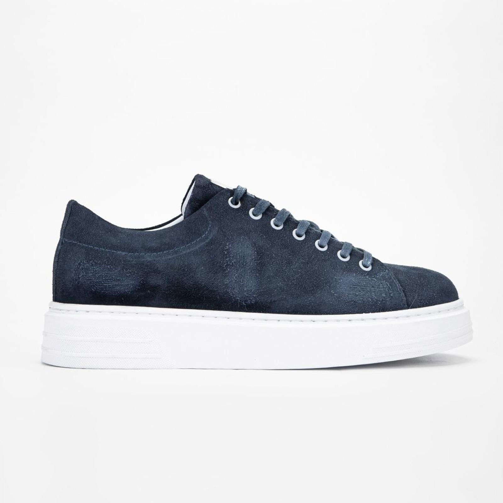Valmenti Acrux Erkek Lacivert Süet Hakiki Deri Sneakers & Spor Ayakkabı