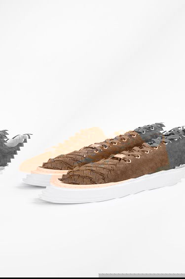  Valmenti Aletta Erkek Taba Süet Hakiki Deri Sneakers & Spor Ayakkabı