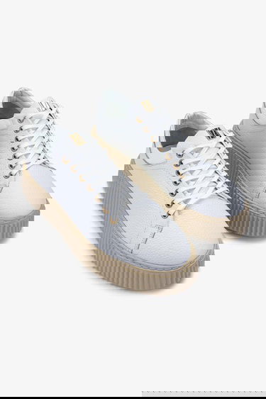  Valmenti Erkek Hakiki Deri Beyaz Sneakers & Spor Ayakkabı