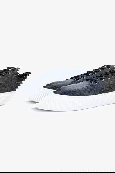 Valmenti Erkek Hakiki Deri Lacivert Sneakers & Spor Ayakkabı
