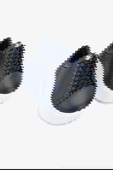  Valmenti Erkek Hakiki Deri Lacivert Sneakers & Spor Ayakkabı