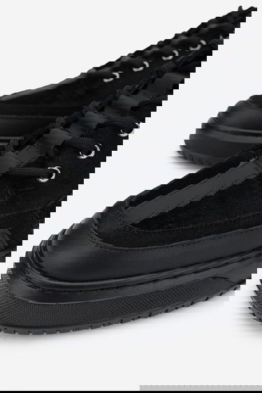  Valmenti Erkek Hakiki Deri Siyah Sneakers & Spor Ayakkabı