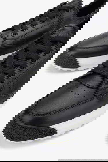  Valmenti Sneak Erkek Siyah Hakiki Deri Sneakers & Spor Ayakkabı