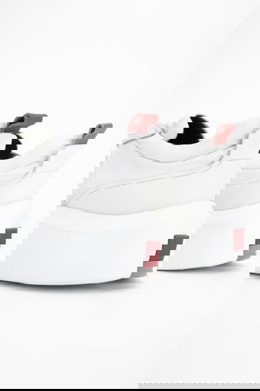  Valmenti Carla Erkek Beyaz Hakiki Deri Sneakers & Spor Ayakkabı