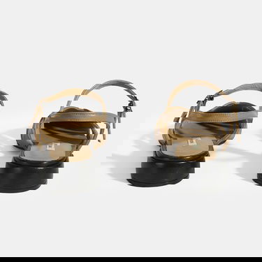  Kadın Bej Slingback Deri Günlük Ayakkabı