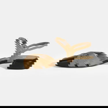  Kadın Bej Slingback Deri Günlük Ayakkabı
