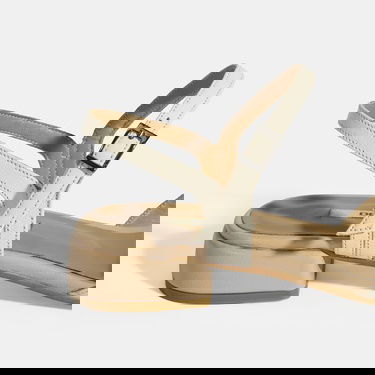  Kadın Beyaz Slingback Deri Günlük Ayakkabı