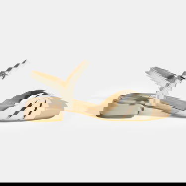  Kadın Beyaz Slingback Deri Günlük Ayakkabı