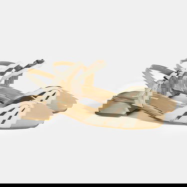  Kadın Beyaz Slingback Deri Günlük Ayakkabı