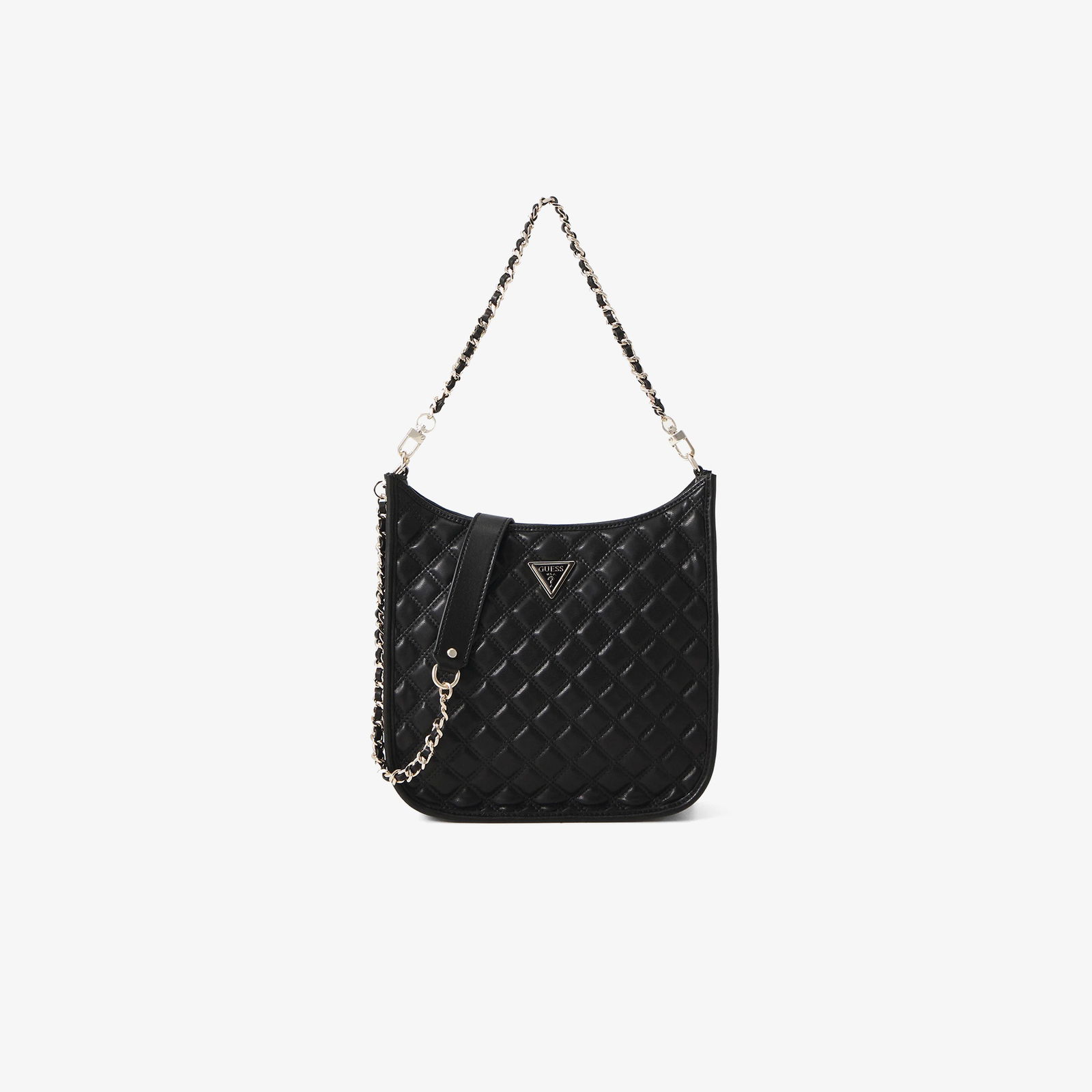 Guess Spark Micro Mini Giully Bucket Crossbody Kadın Siyah Çapraz Çanta