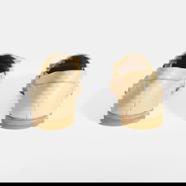  Kadın Bej Püskül Detaylı Deri Loafer