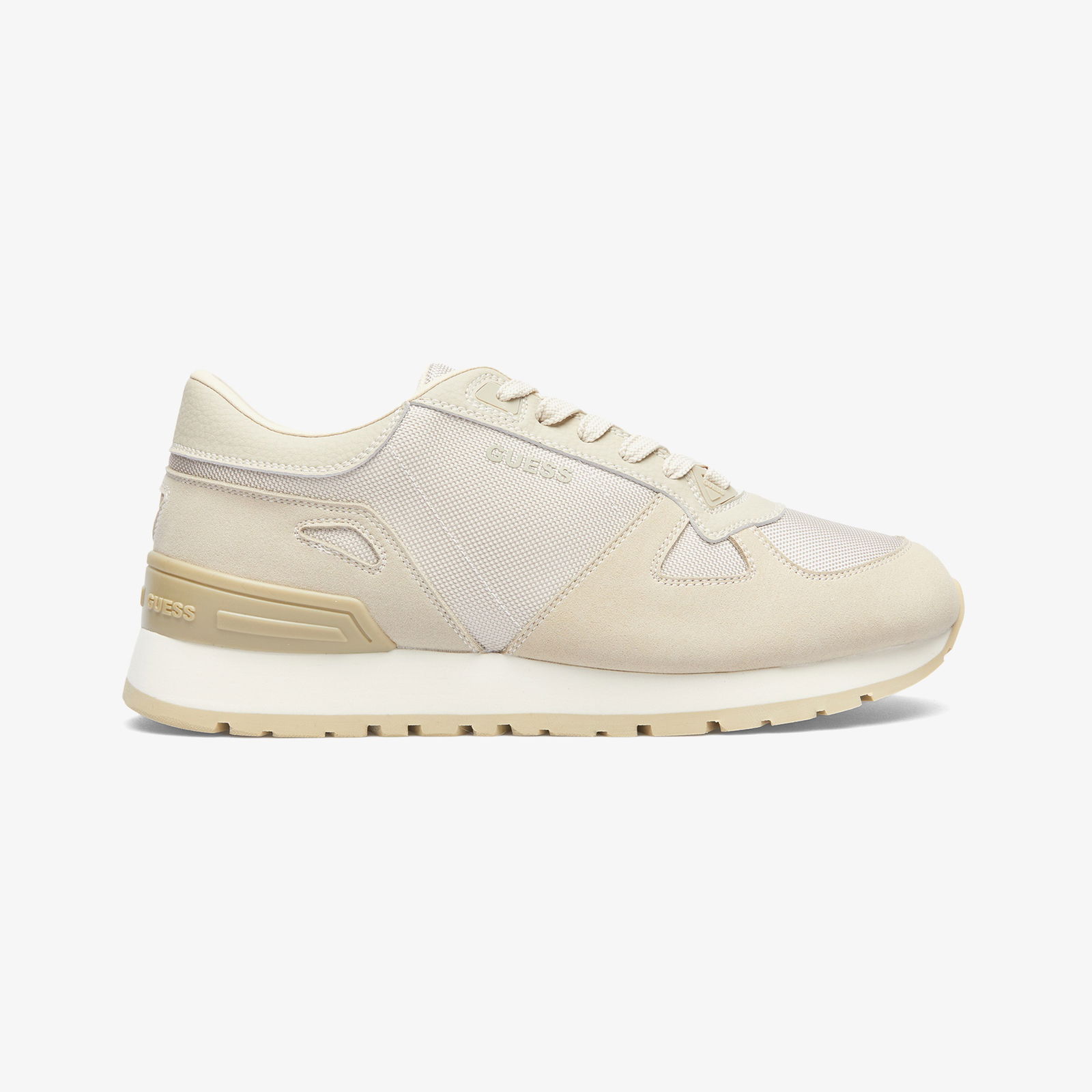 Guess Tresa Ip Micron Wave Flex Erkek Bej Sneaker