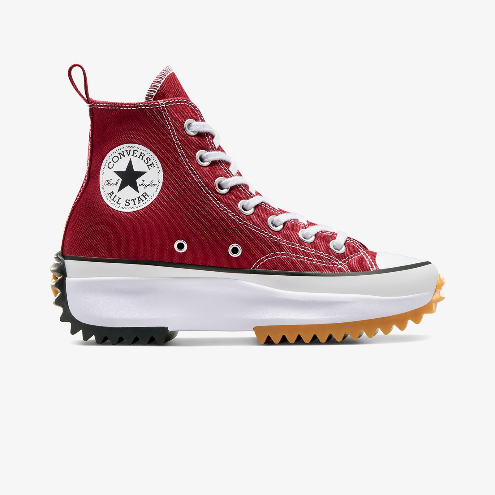 Converse Run Star Hike Unisex Bordo Platform Sneaker