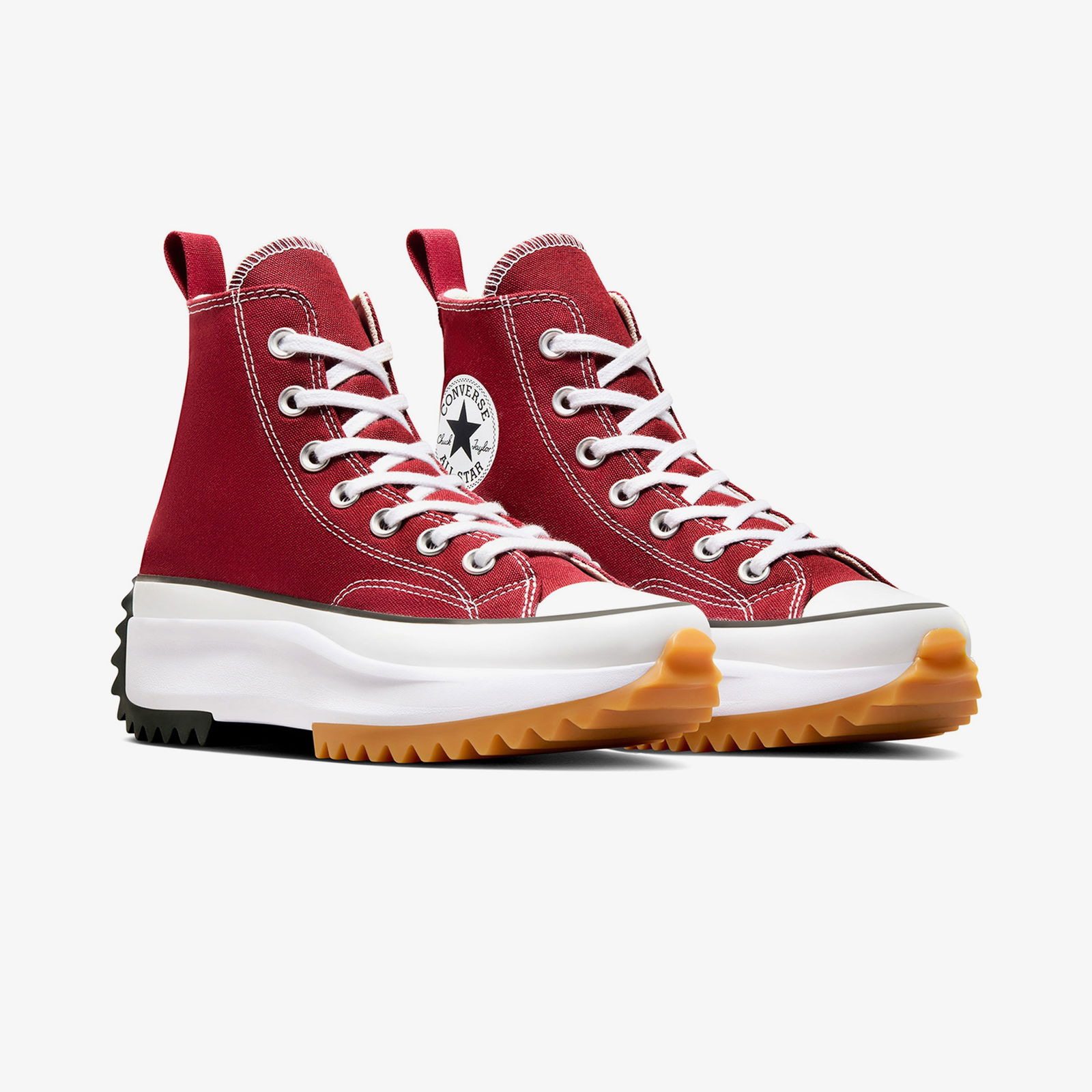 Converse Run Star Hike Unisex Bordo Platform Sneaker