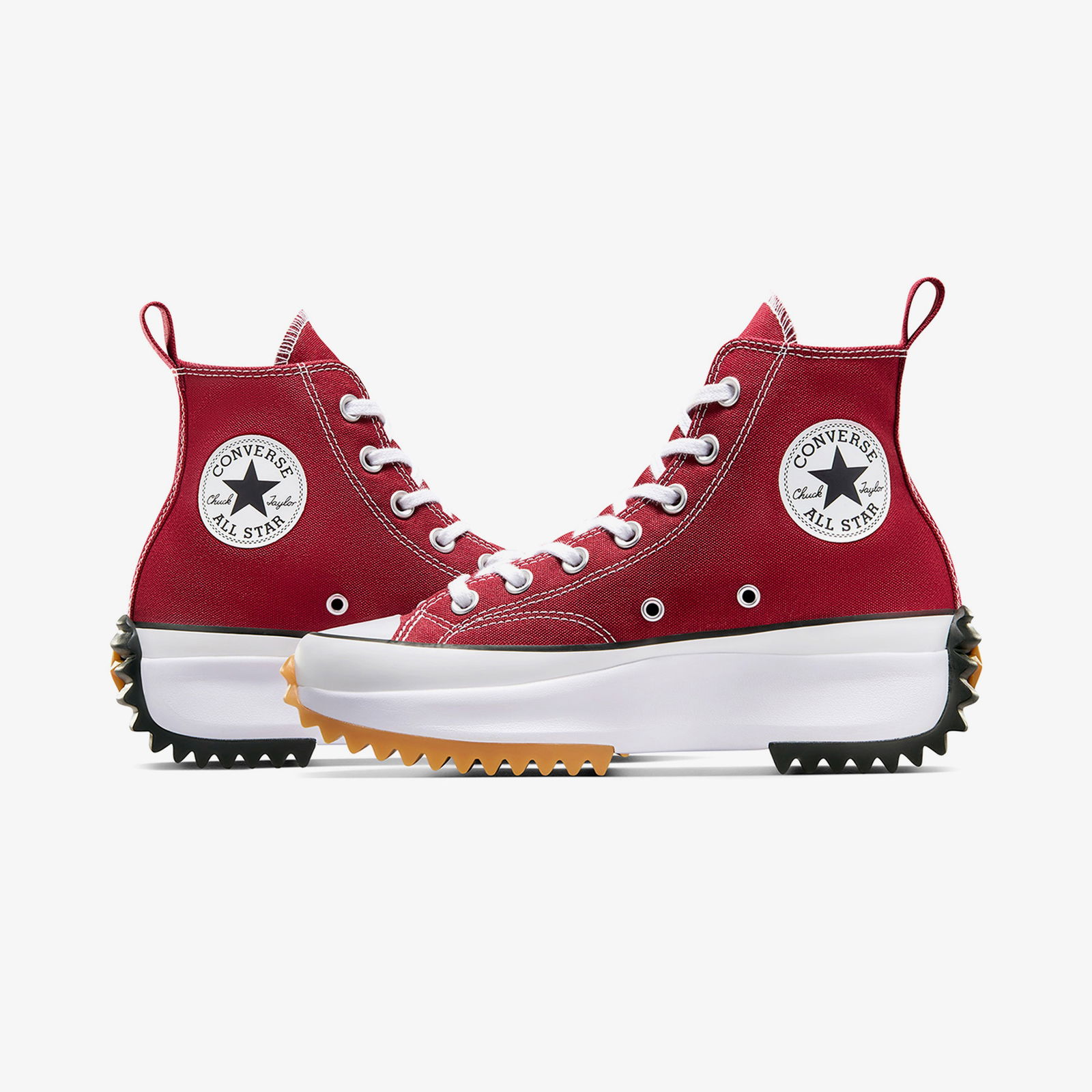 Converse Run Star Hike Unisex Bordo Platform Sneaker