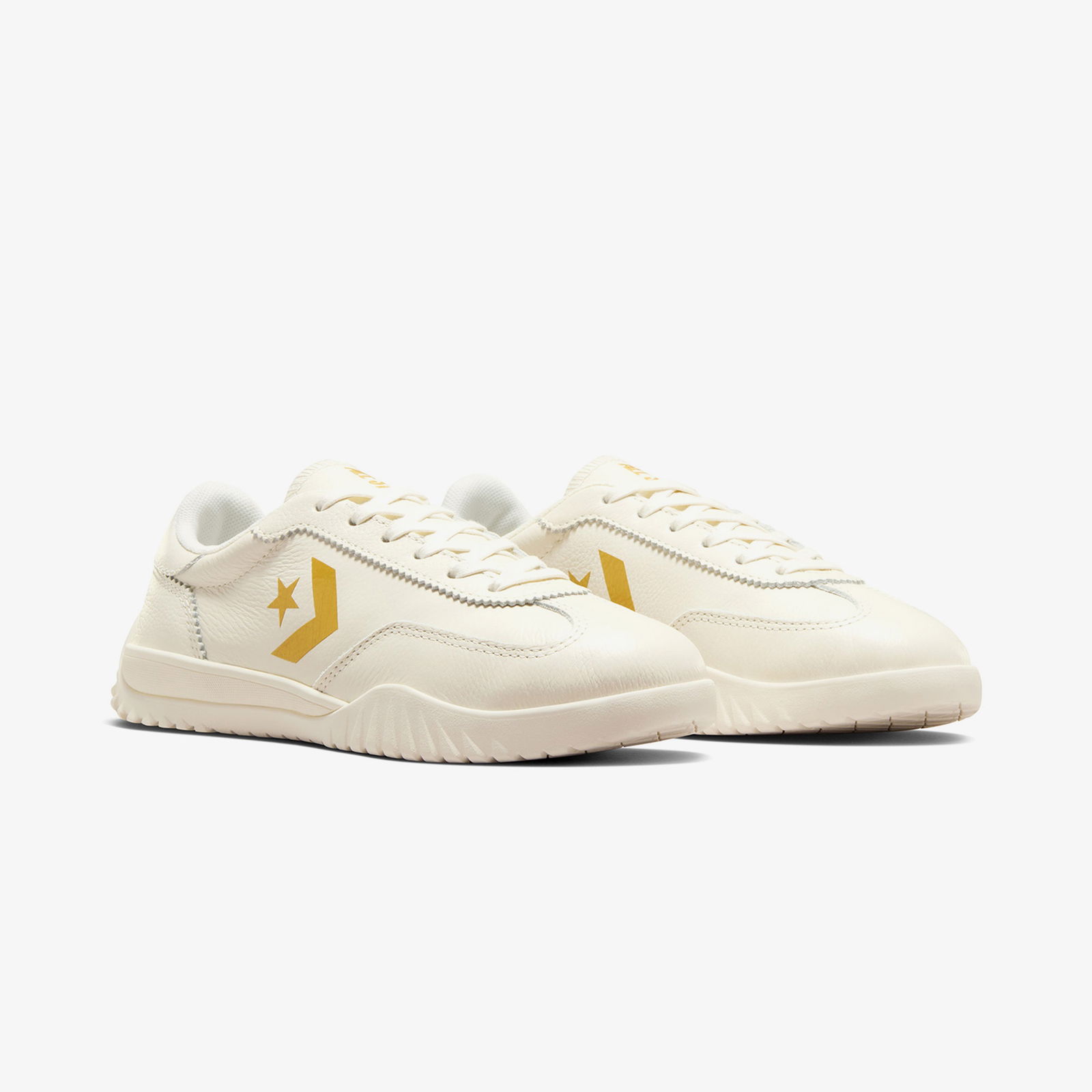 Converse Run Star Trainer Unisex Krem Deri Sneaker