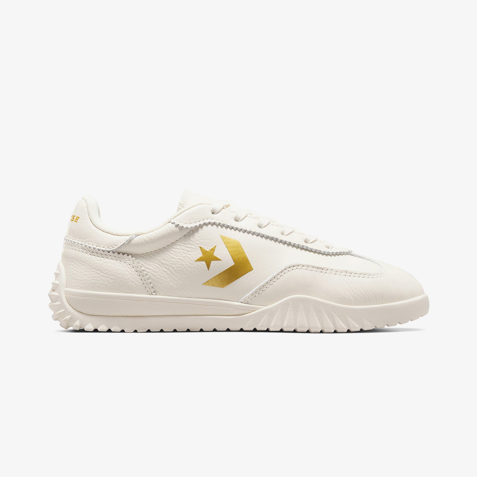 Converse Run Star Trainer Unisex Krem Deri Sneaker