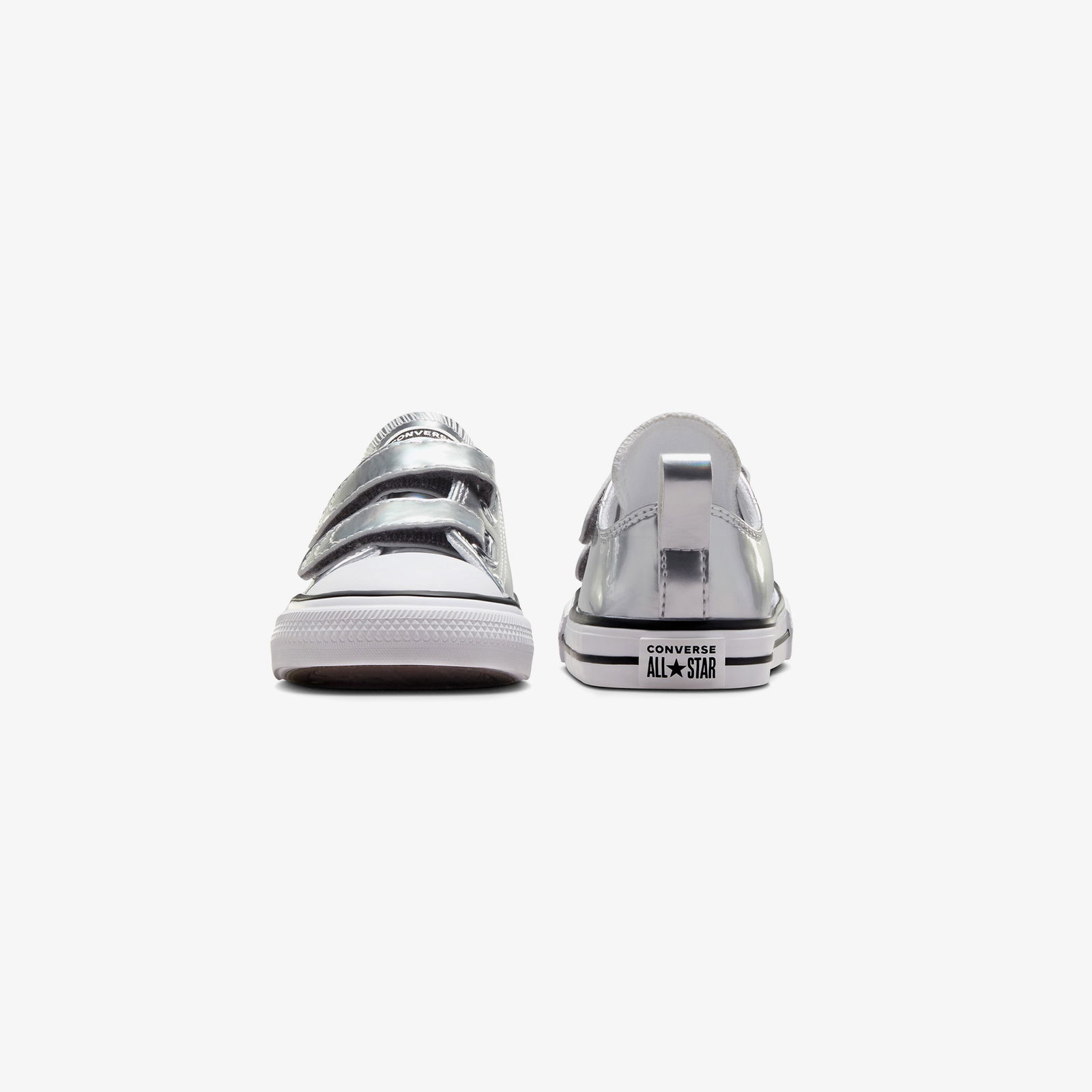 Converse Chuck Taylor All Star 2V Metallic Çocuk Gri Sneaker