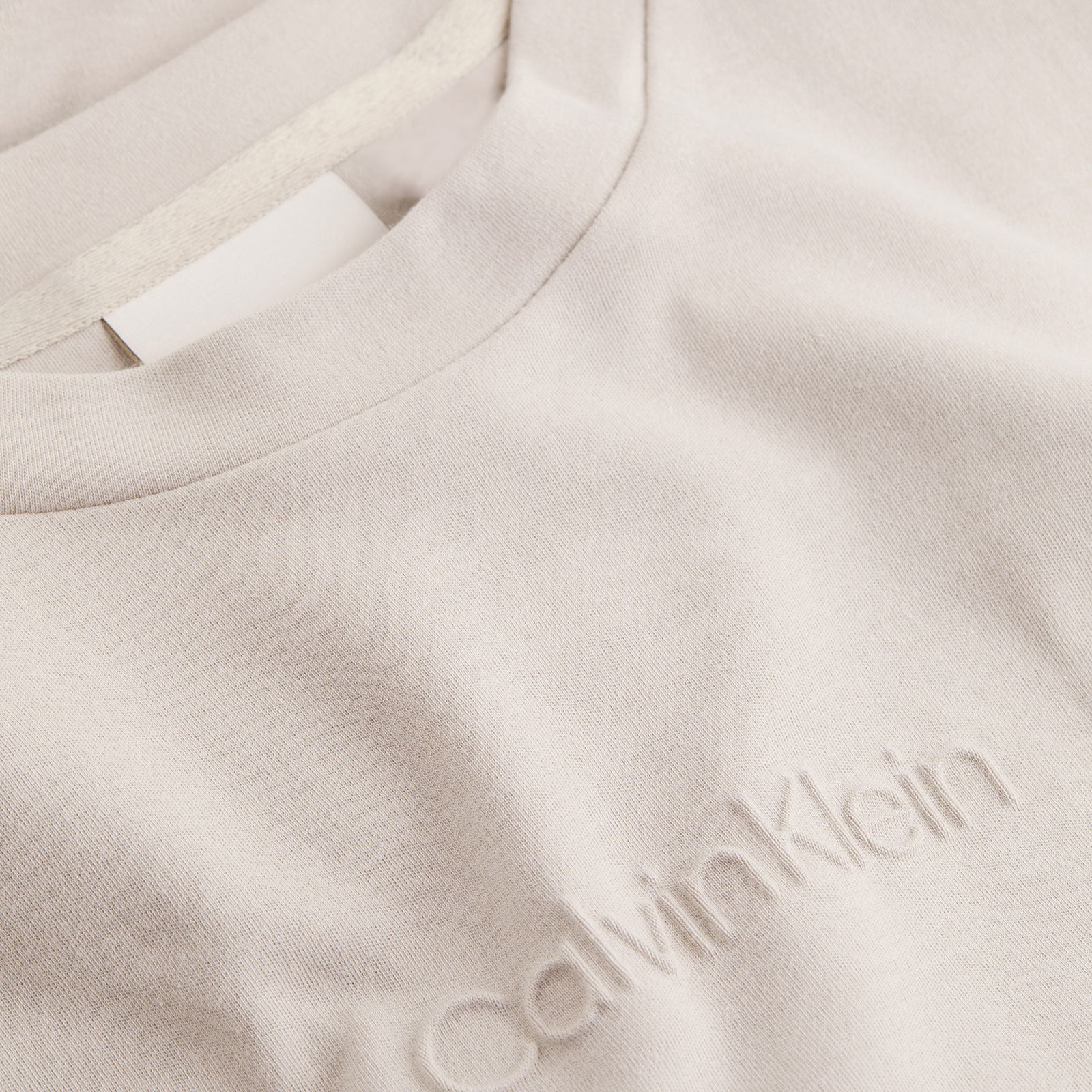 Calvin Klein Erkek Gri T-Shirt