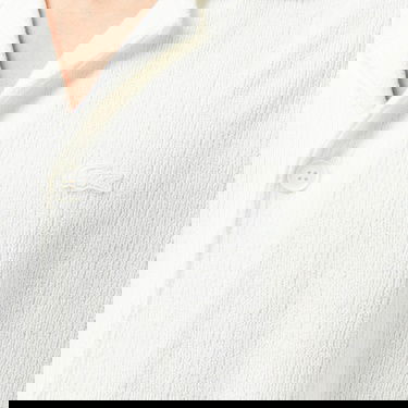  Lacoste Erkek Relaxed Fit Kısa Kollu Beyaz Gömlek