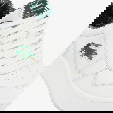  Lacoste Aceclip Premium Kadın Beyaz/Yeşil Sneaker