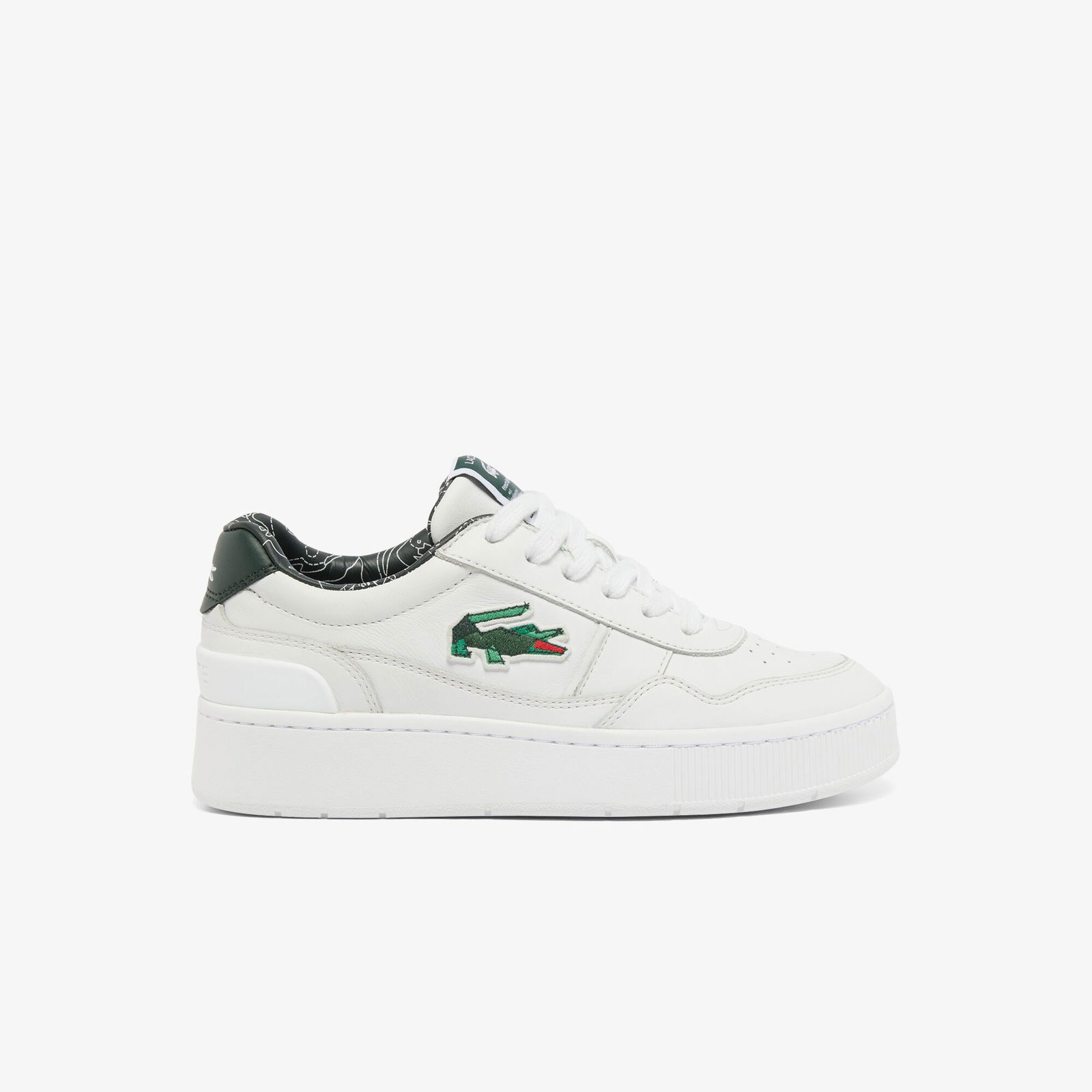 Lacoste Aceclip Premium Kadın Beyaz/Yeşil Sneaker