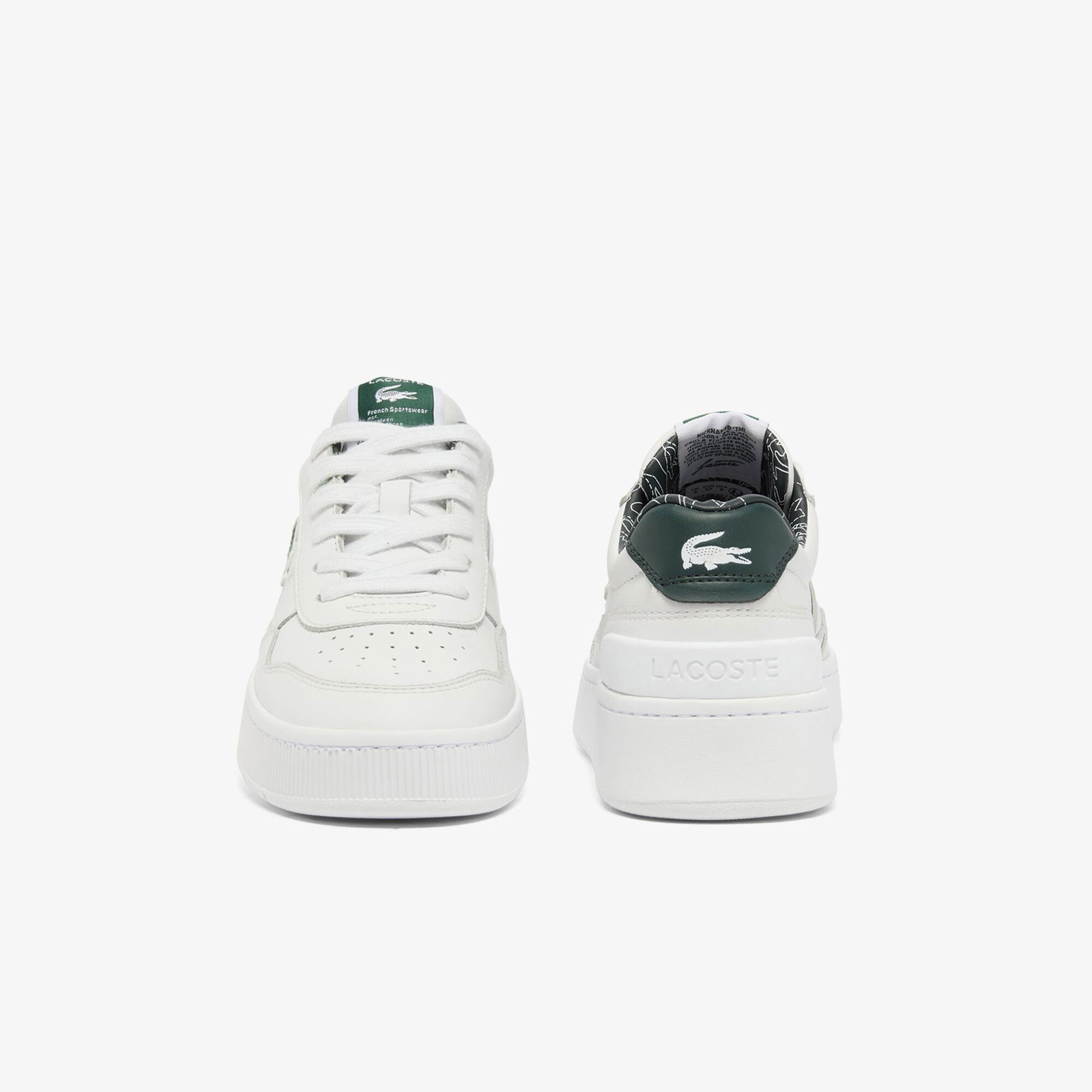 Lacoste Aceclip Premium Kadın Beyaz/Yeşil Sneaker