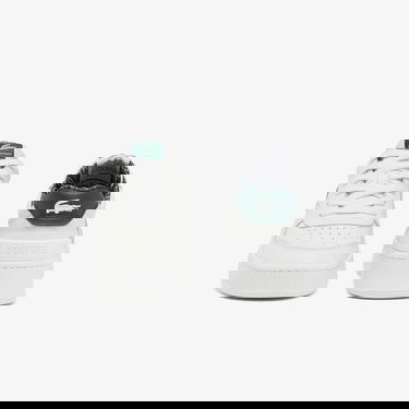  Lacoste Aceclip Premium Kadın Beyaz/Yeşil Sneaker