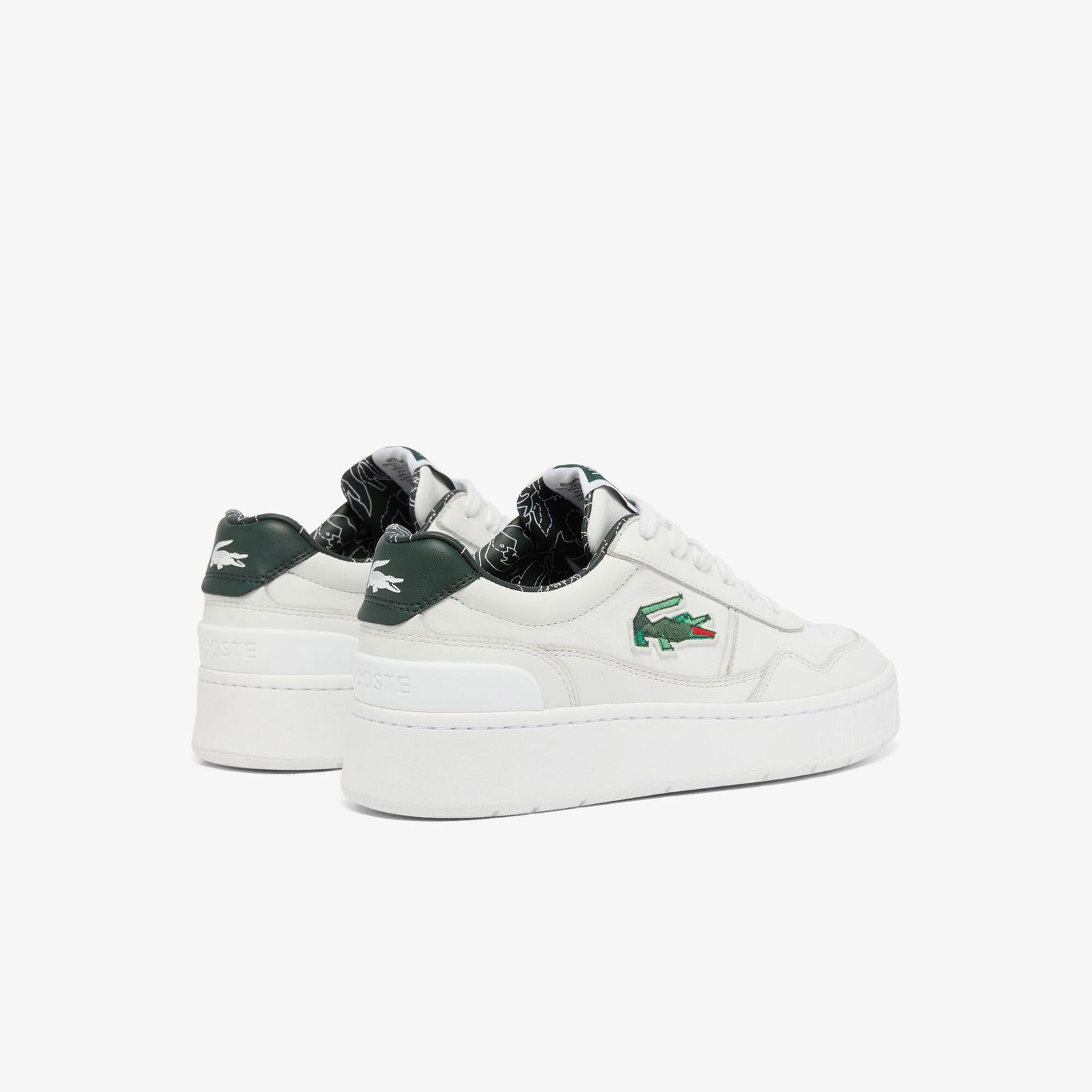Lacoste Aceclip Premium Kadın Beyaz/Yeşil Sneaker