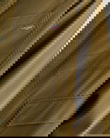  GANT Erkek Yeşil Oversize Fit Gömlek