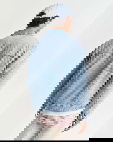  GANT Erkek Mavi Regular Fit Klasik Yaka Denim Ceket