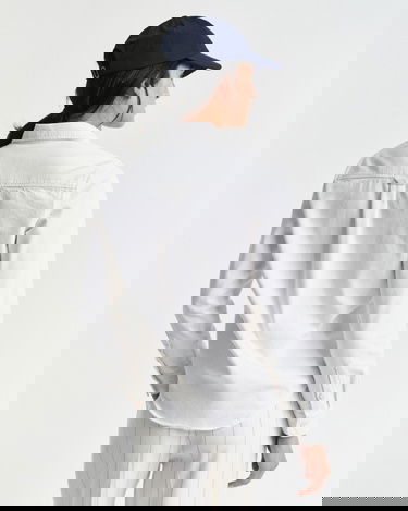  GANT Kadın Beyaz Regular Fit Klasik Yaka Gömlek